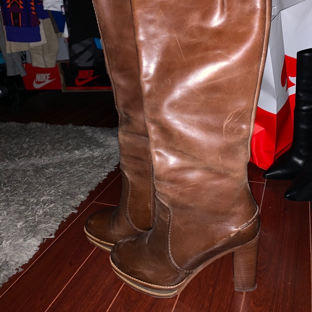 veronique branquinho knee high boots